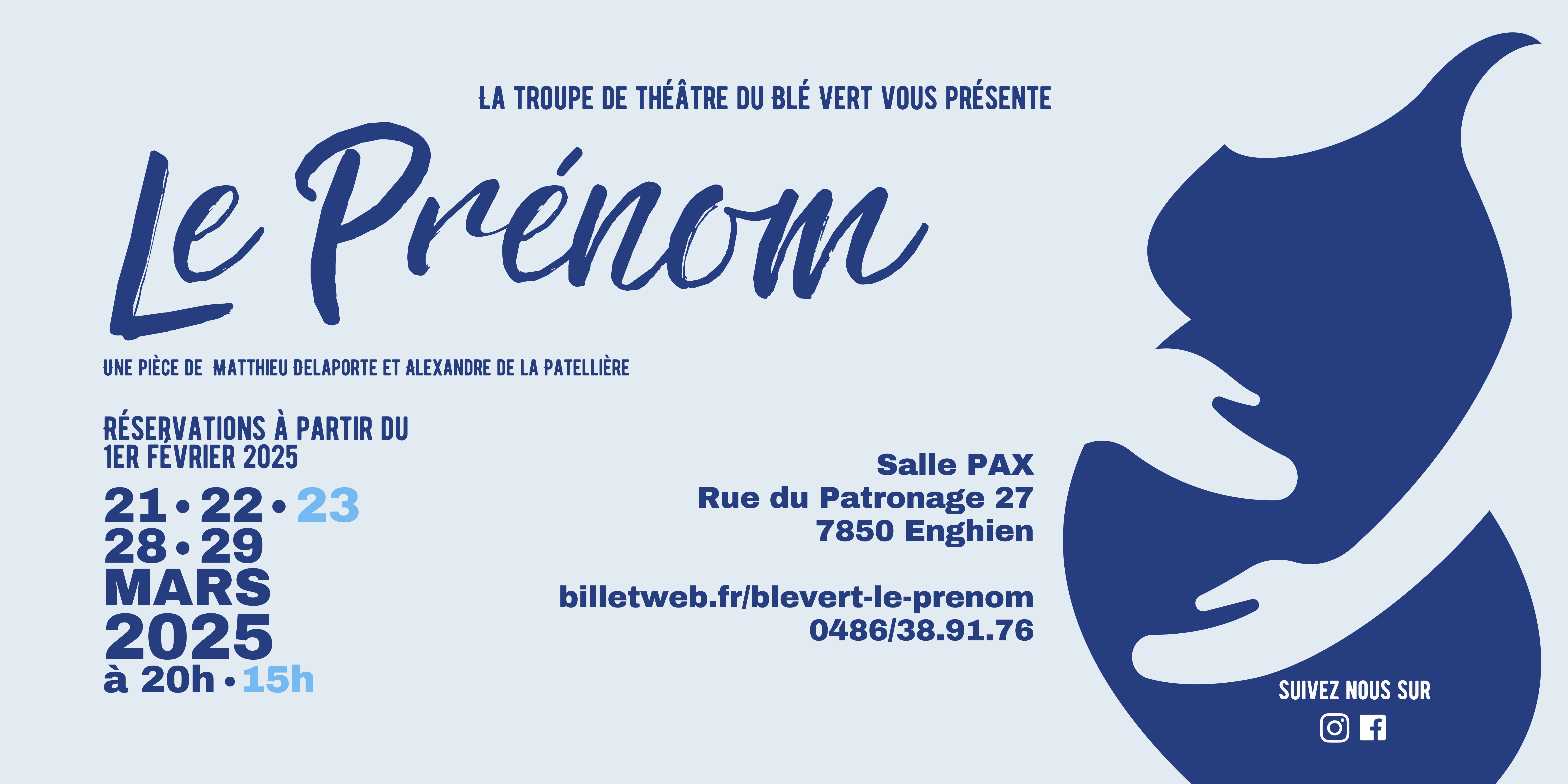 Affiche de la pièce